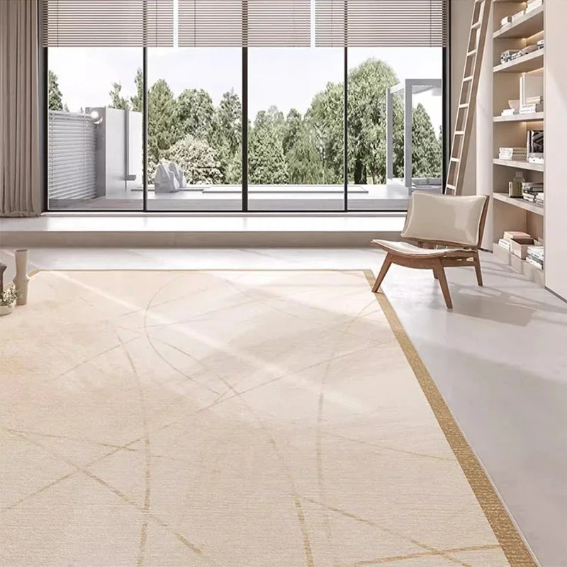 Tapis Salon Crème