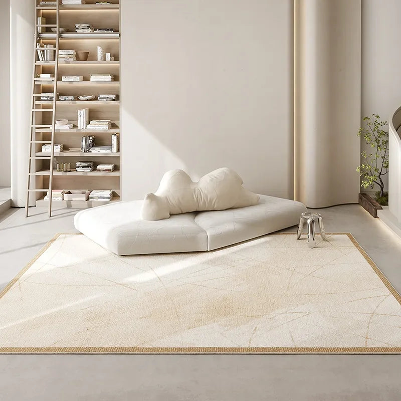 Tapis Salon Crème